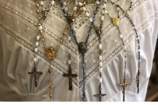 vintage and antique rosaries European