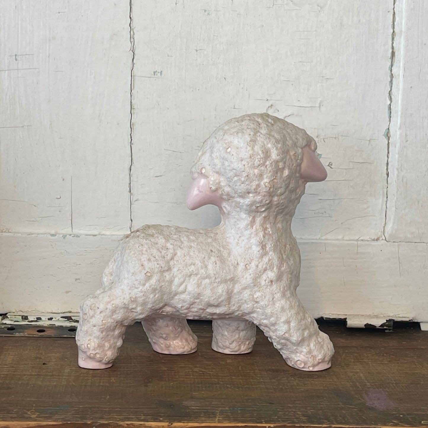 Ceramic Wooly Lamb