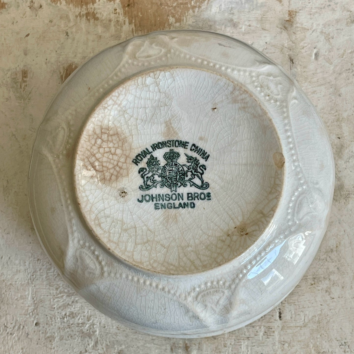 Antique Ironstone Small Bowl - Johnson Bros.
