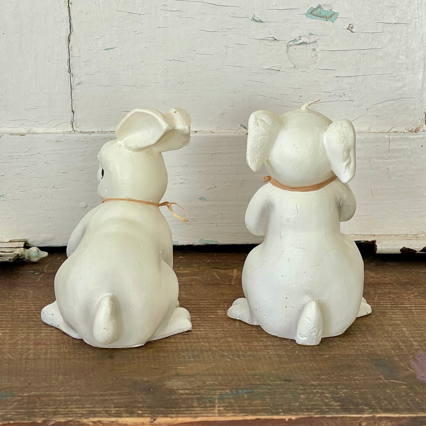 Vintage Easter Bunny Candles