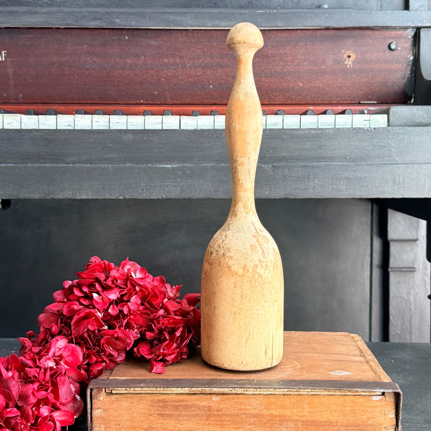 Antique Wooden Masher
