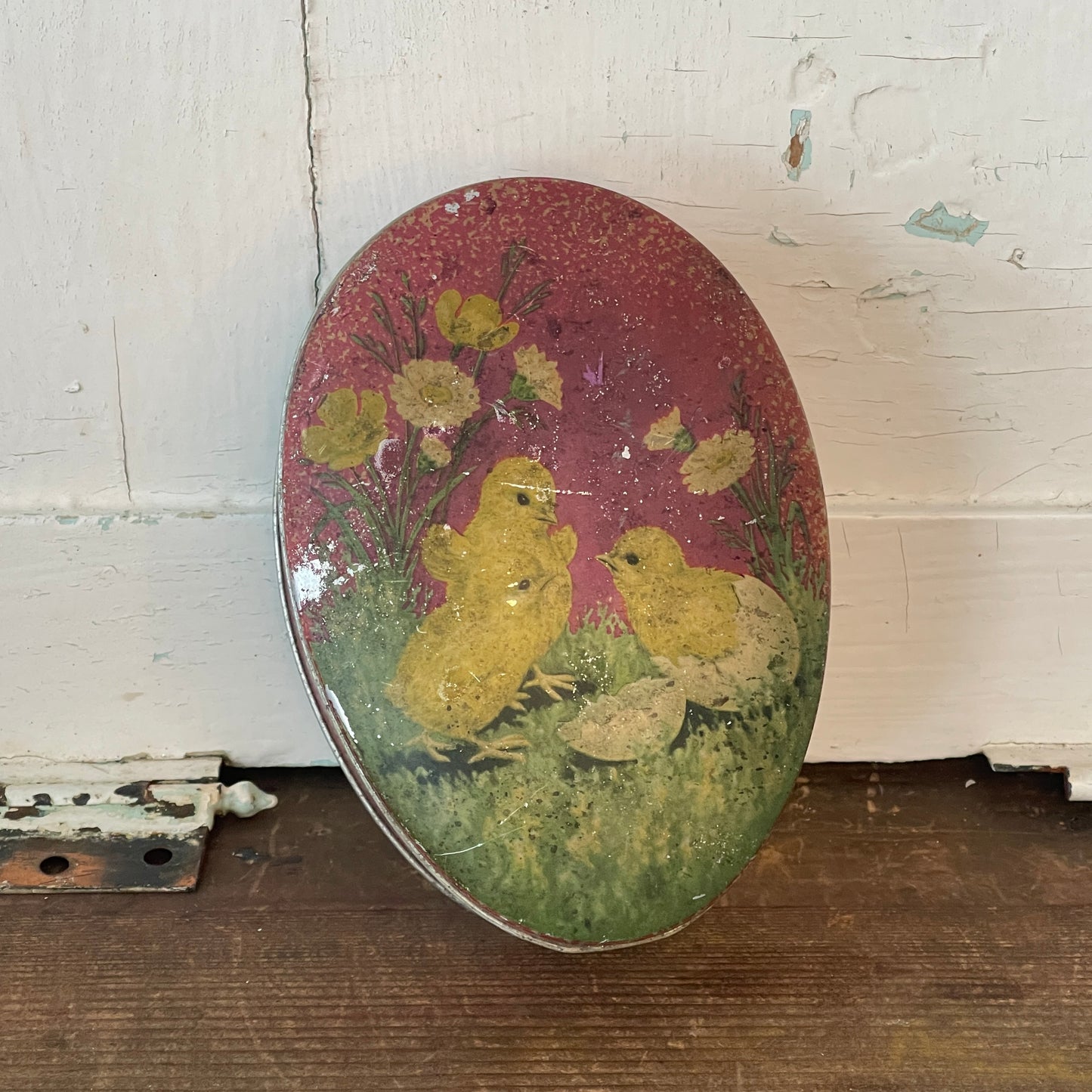 Vintage Spring Candy Container