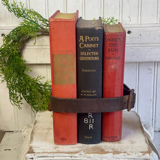 Leather Bound Bookstack