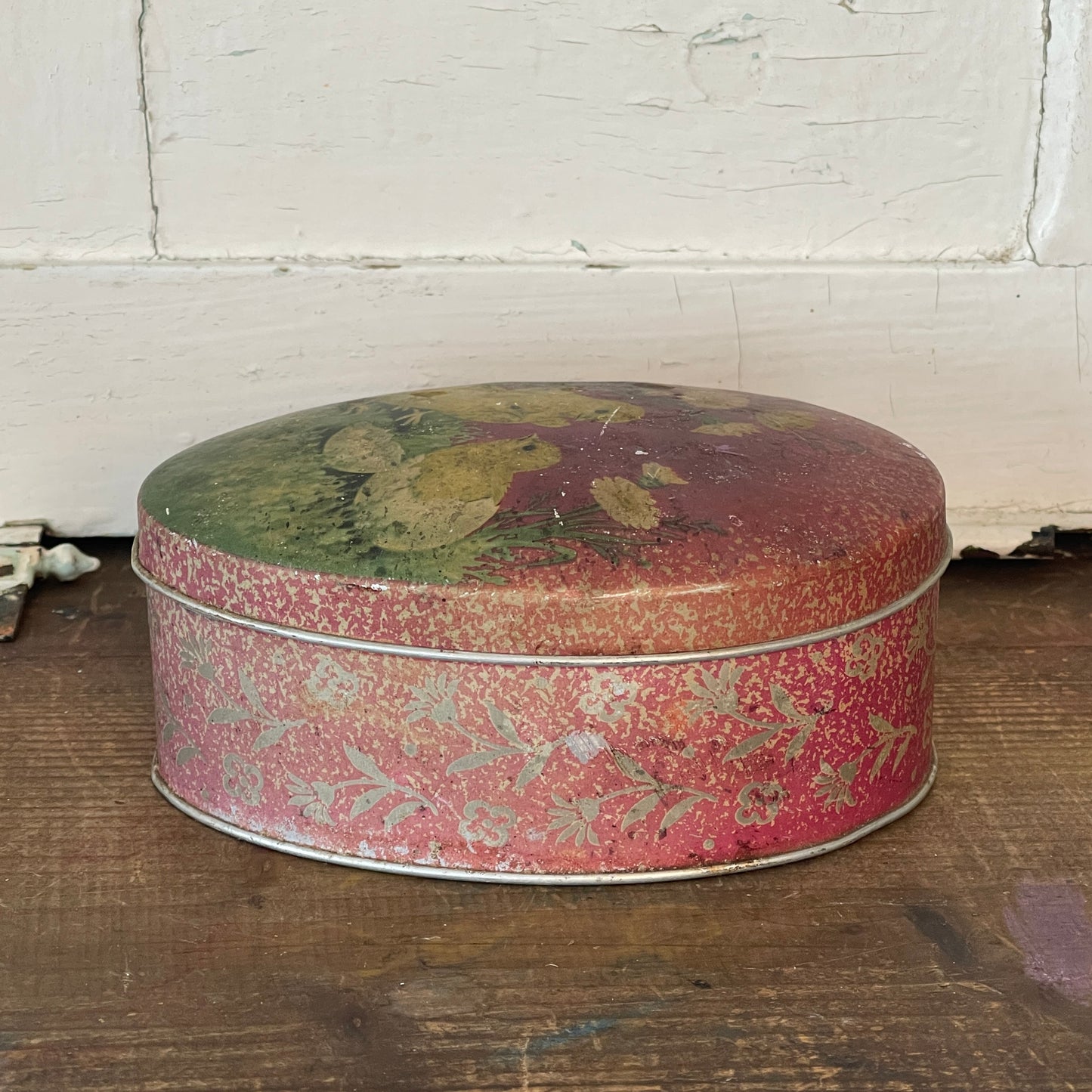 Vintage Spring Candy Container