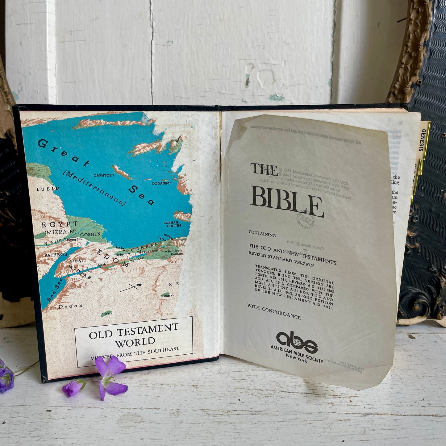 Vintage Bible Book