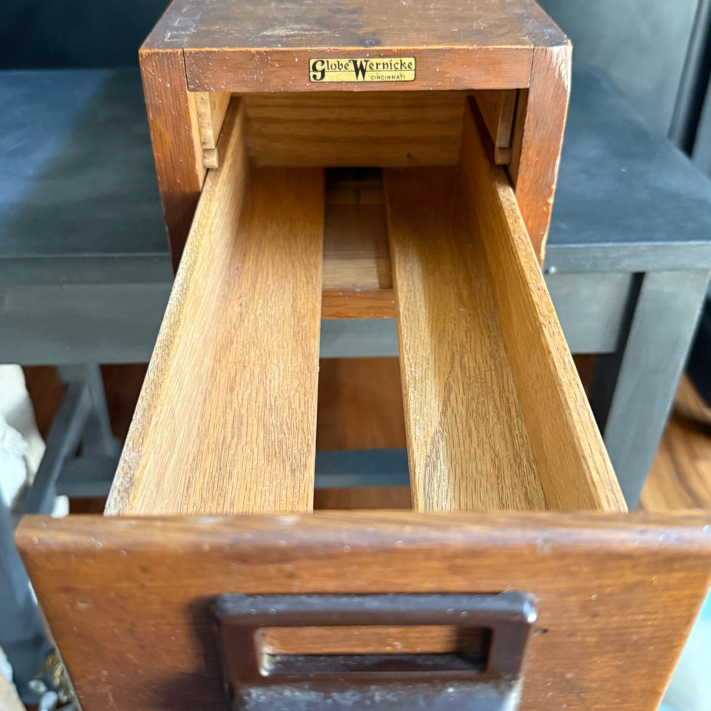 Vintage Card Catalog Drawer