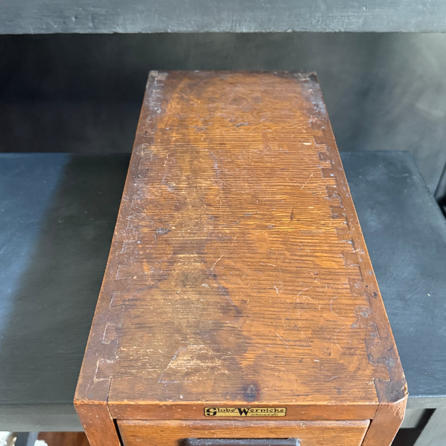 Vintage Card Catalog Drawer