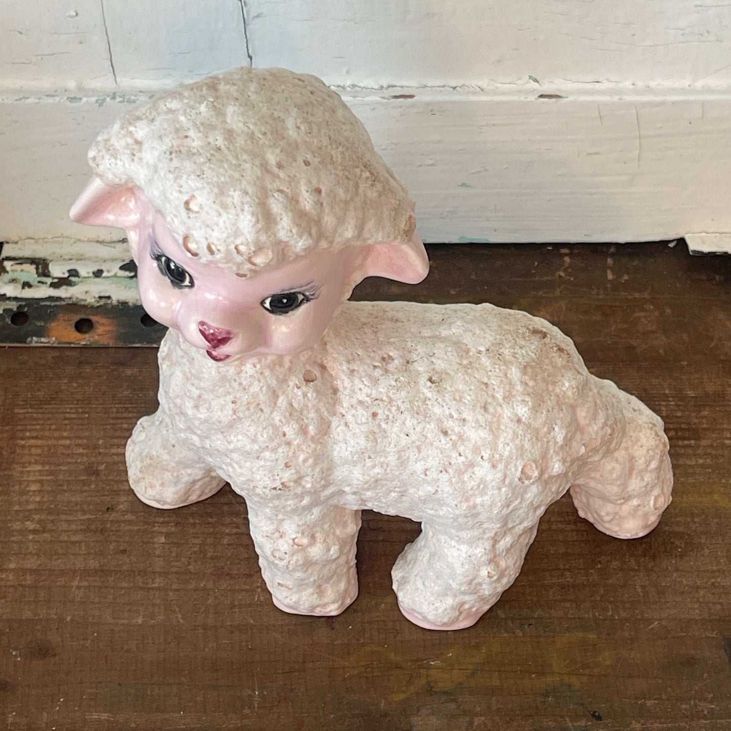 Ceramic Wooly Lamb