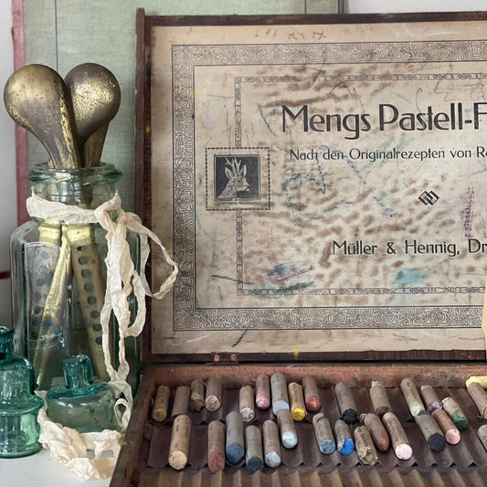 Mengs Pastell-Farben Vintage Art Set