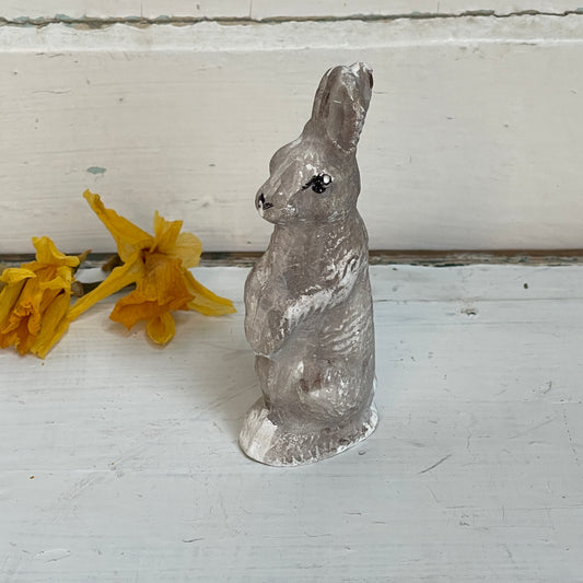 Gray Chalkware Bunny