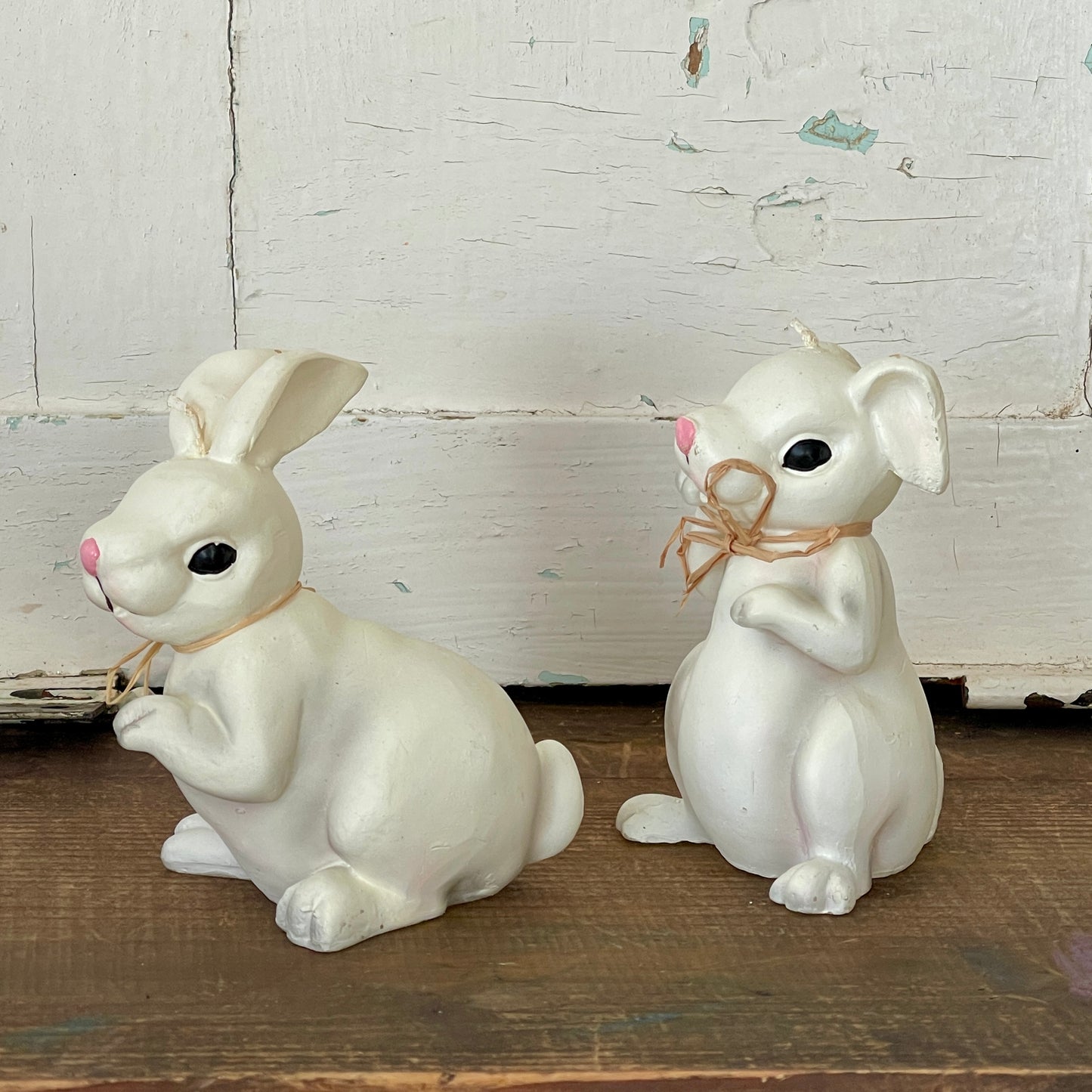 Vintage Easter Bunny Candles