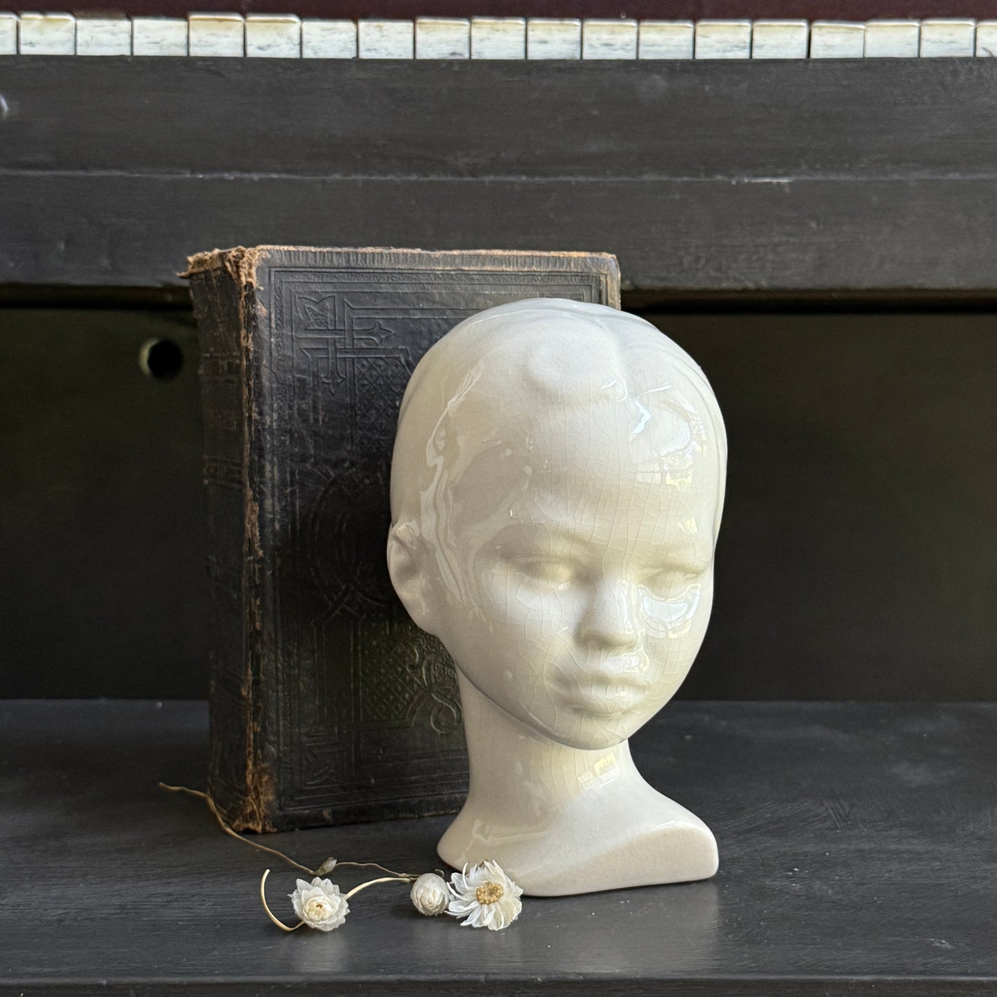 Vintage Ceramic Bust