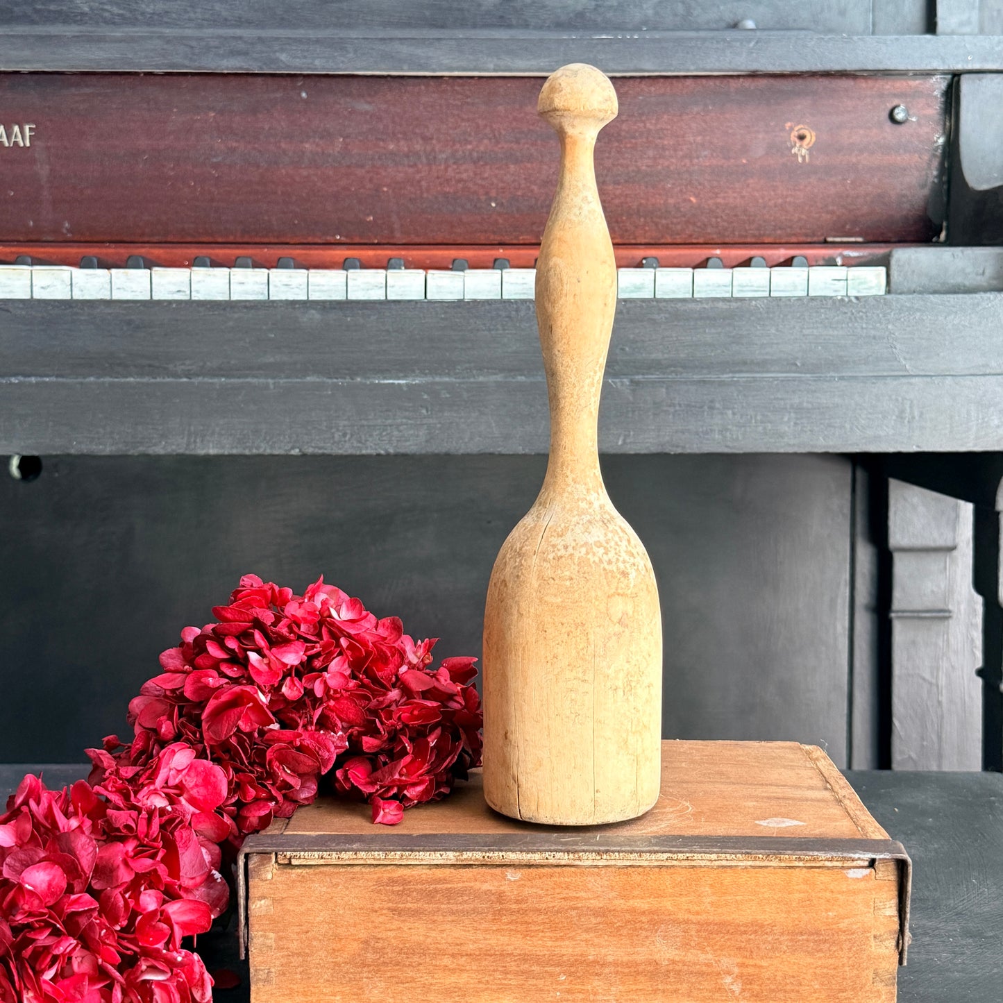 Antique Wooden Masher