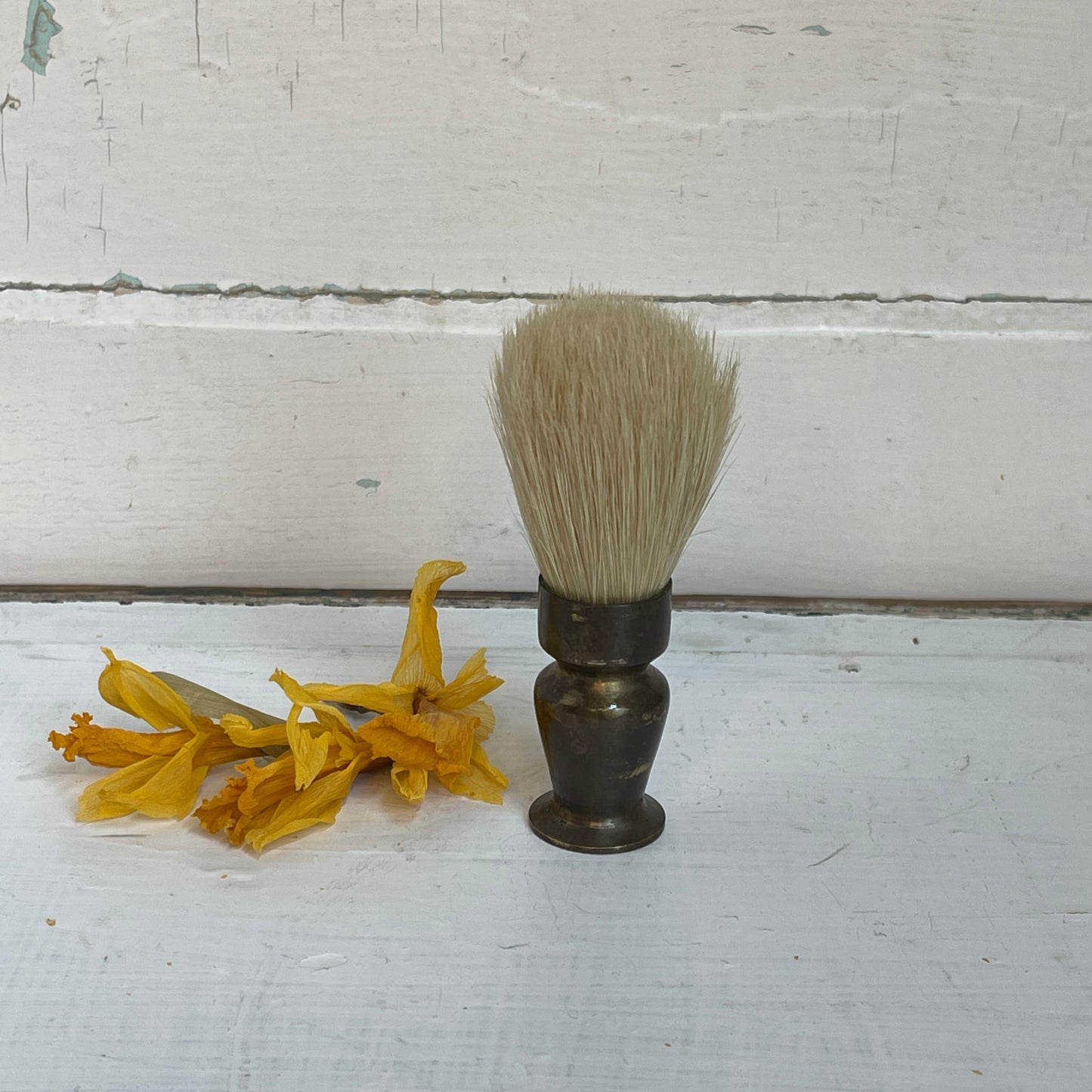 Vintage Brass Shaving Brush