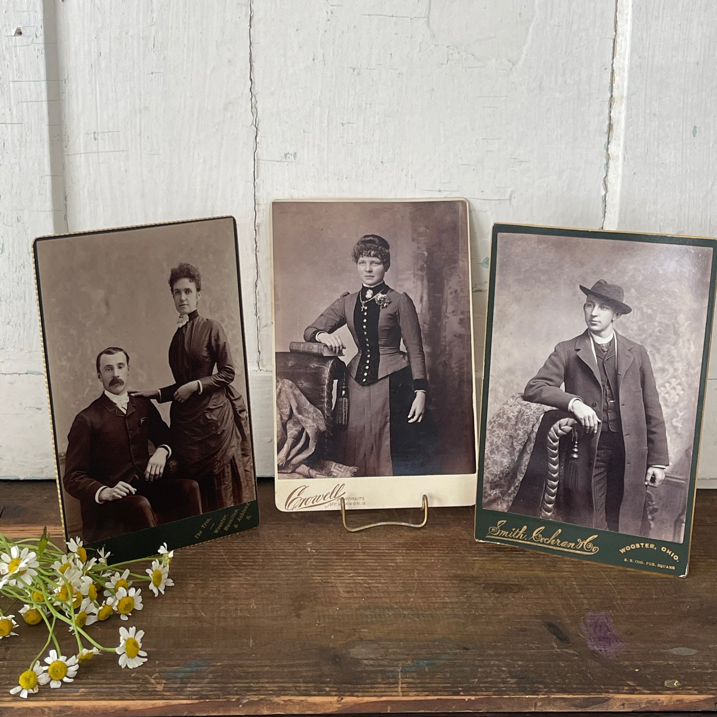 Antique Cabinet Card Collection