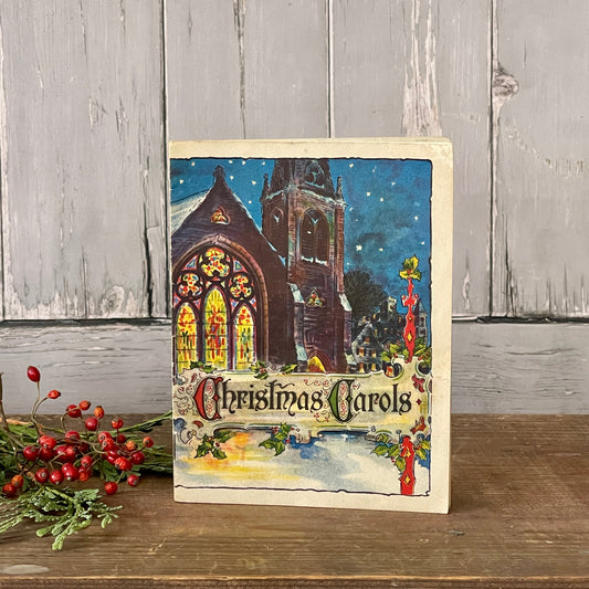 Vintage Christmas Carol Song Book