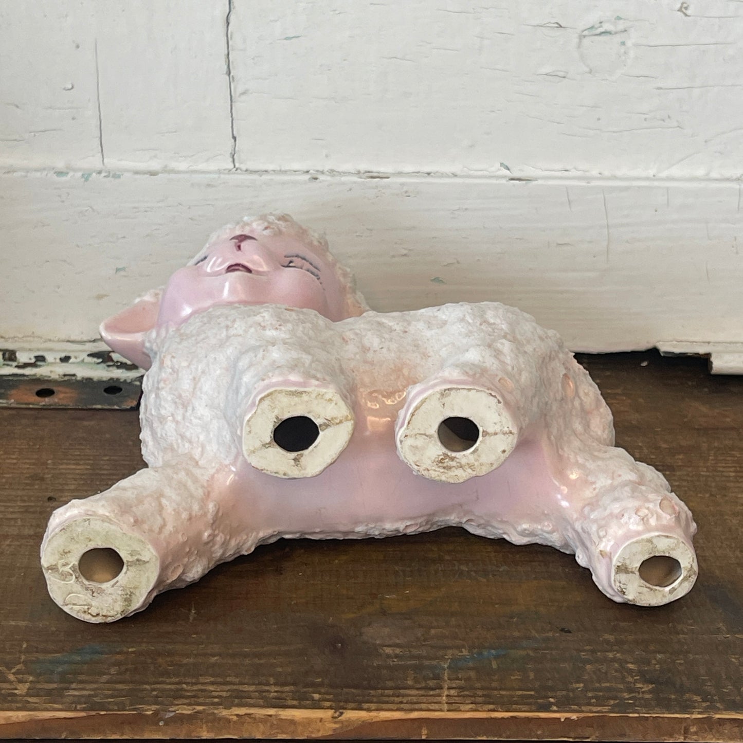 Ceramic Wooly Lamb