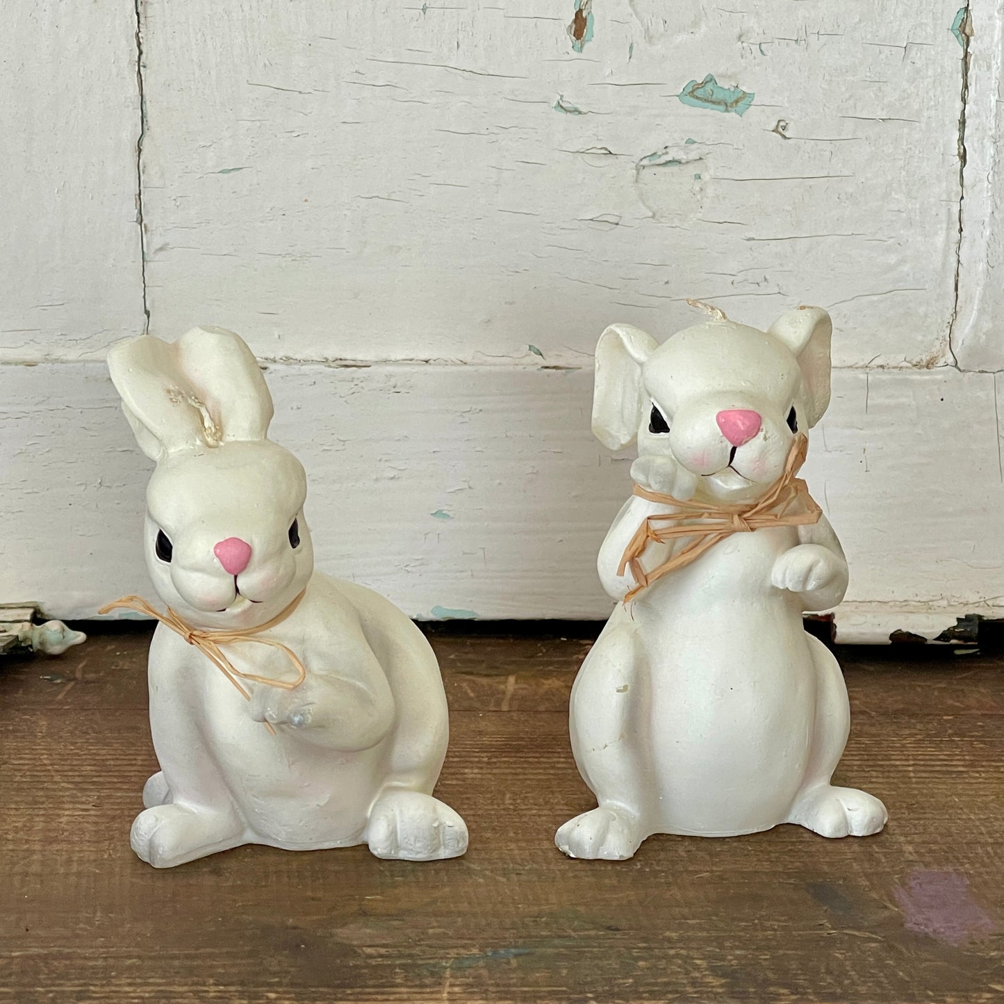 Vintage Easter Bunny Candles