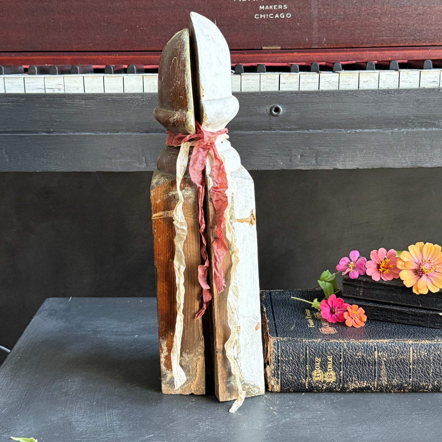 Salvaged Wooden Posts