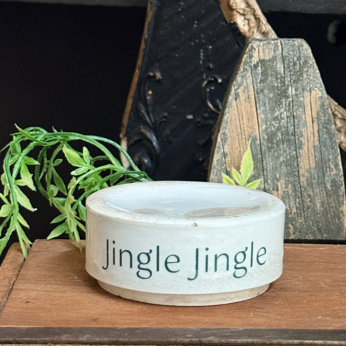 Jingle Jingle Ironstone Riser - Reserved for Janine