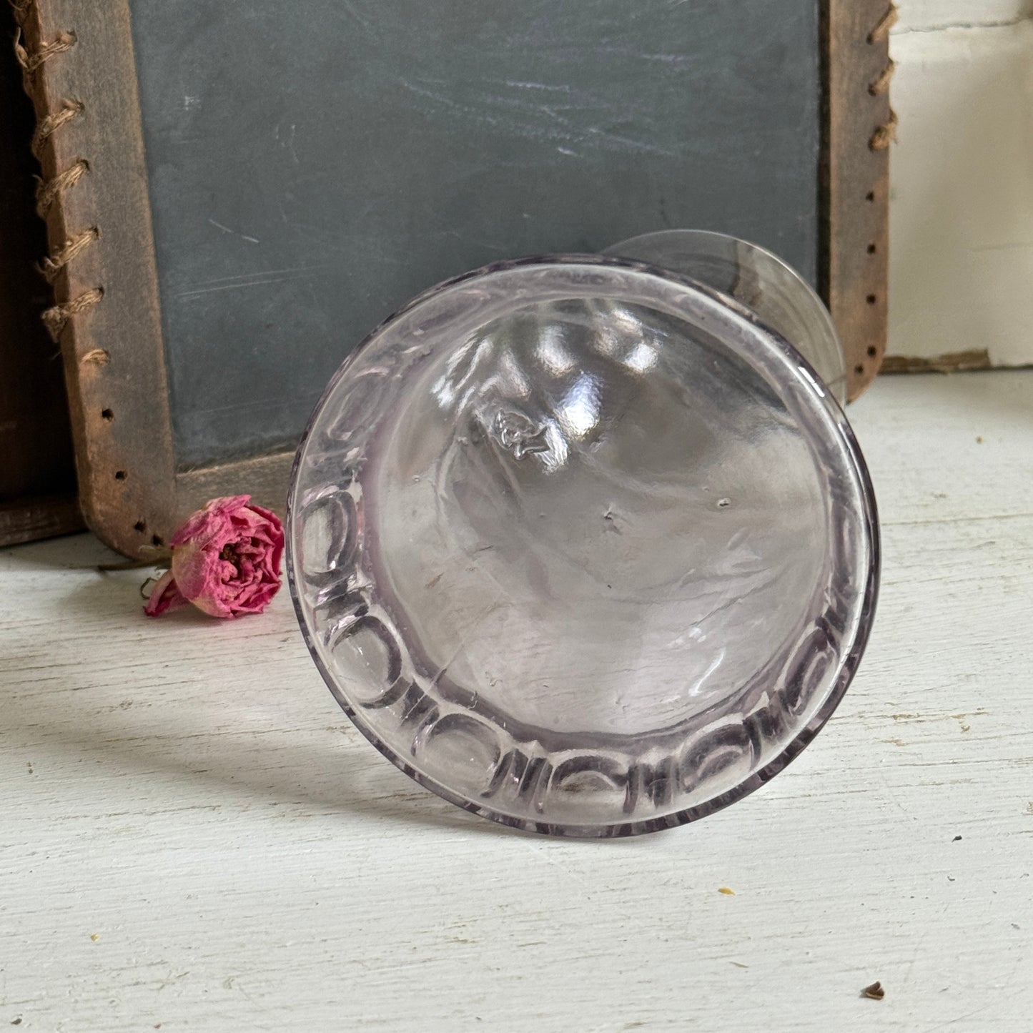 Etched Glass Cruet