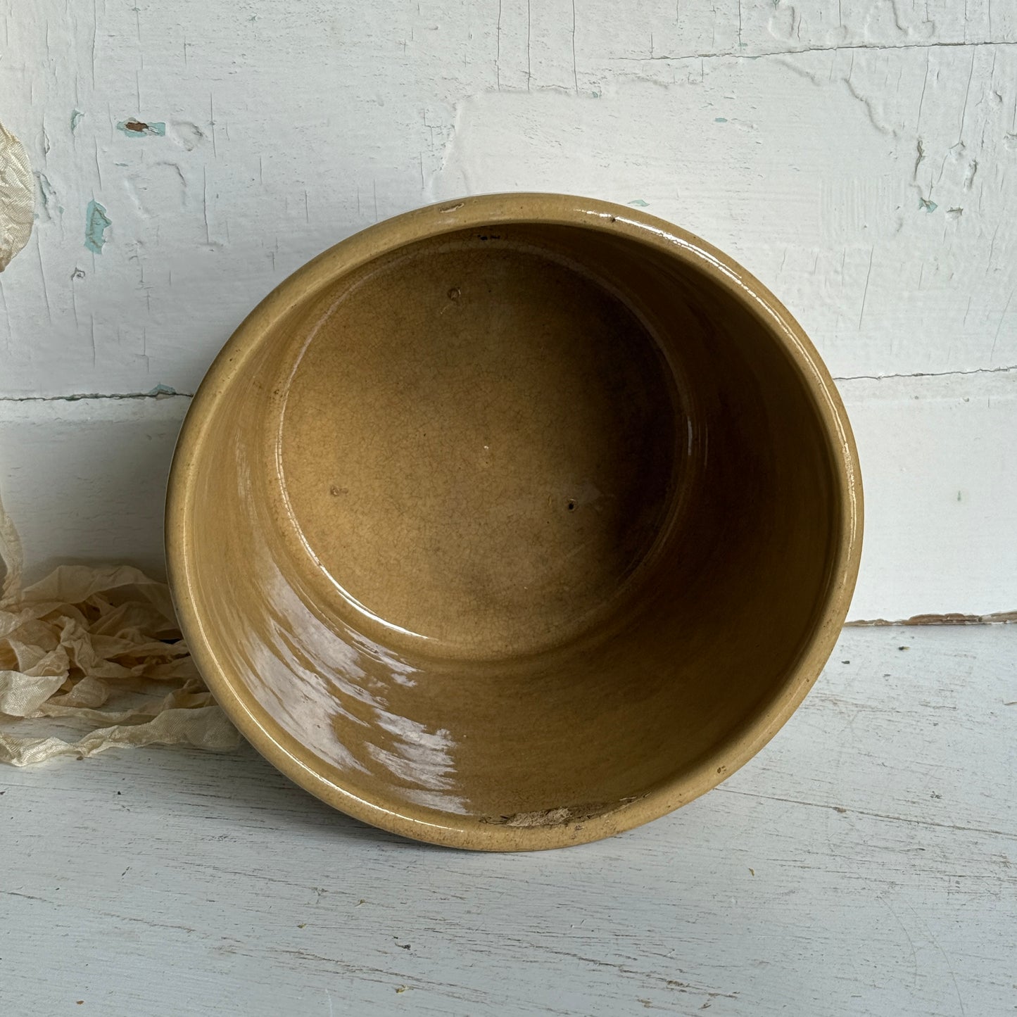 Yellowware Crock