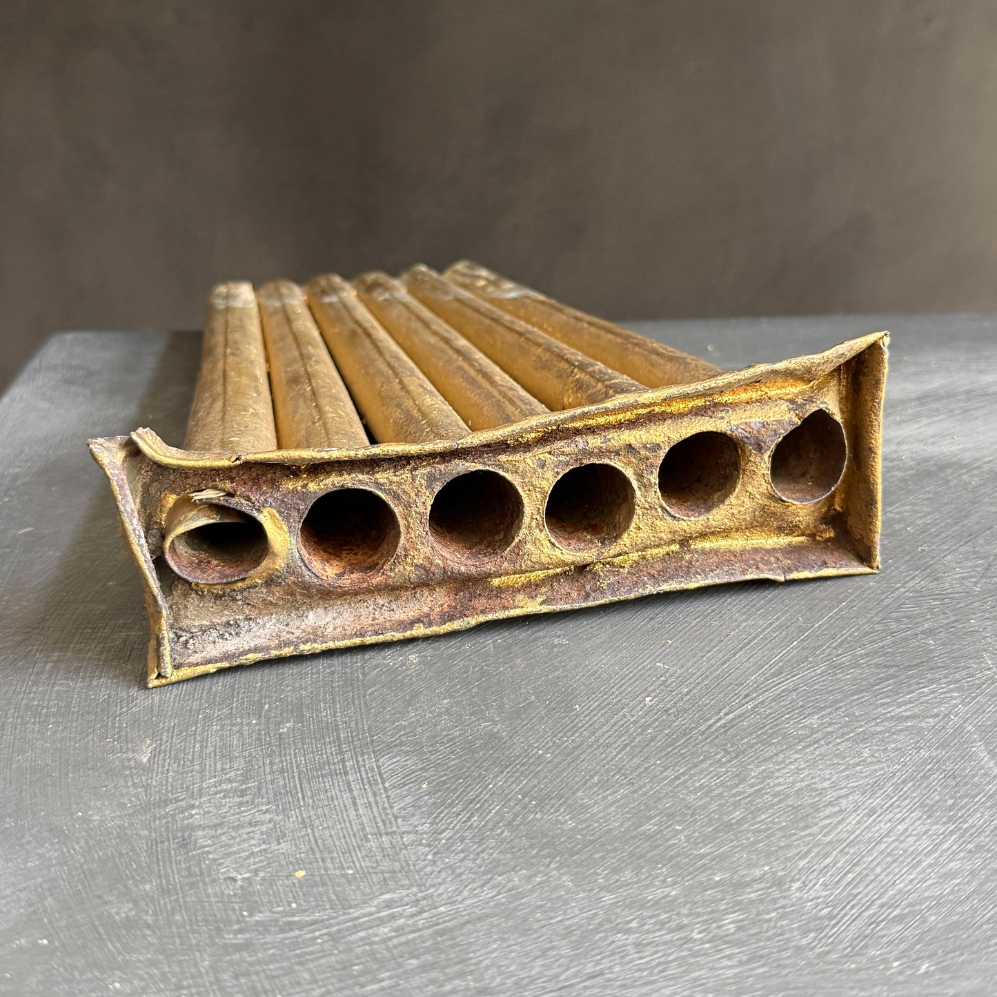 Antique Six Taper Candle Mold