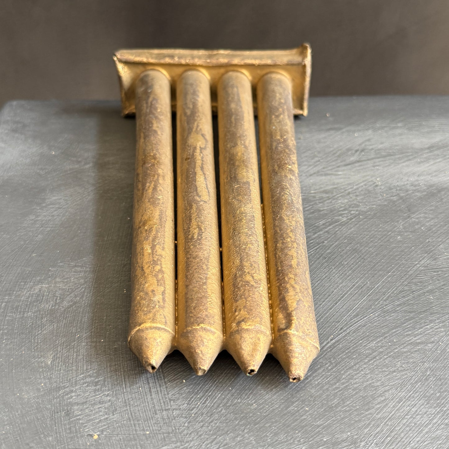 Antique Four Taper Candle Mold
