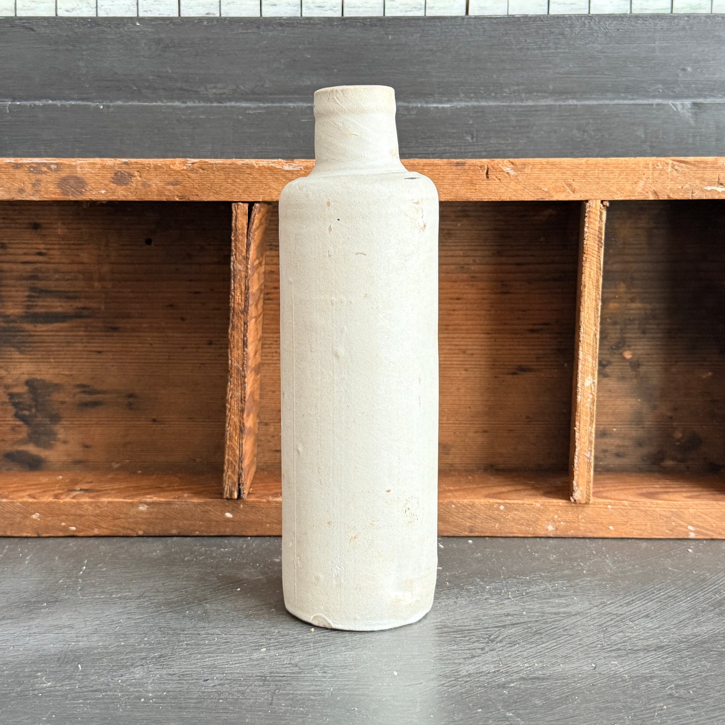 Tall Stoneware Bottle