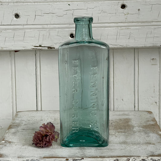 Antique Apothecary Bottle - Fenning's Fever Curer