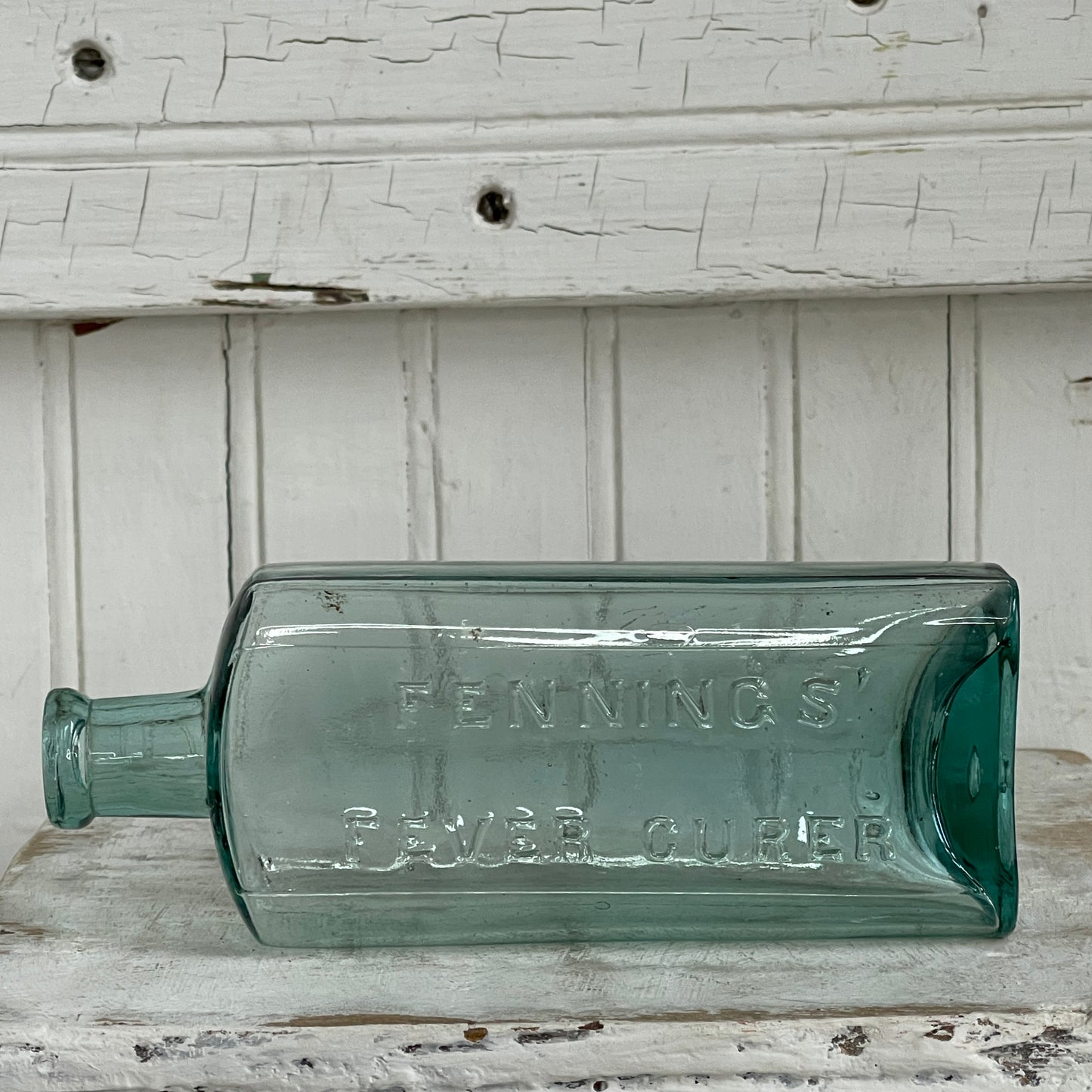 Antique Apothecary Bottle - Fenning's Fever Curer