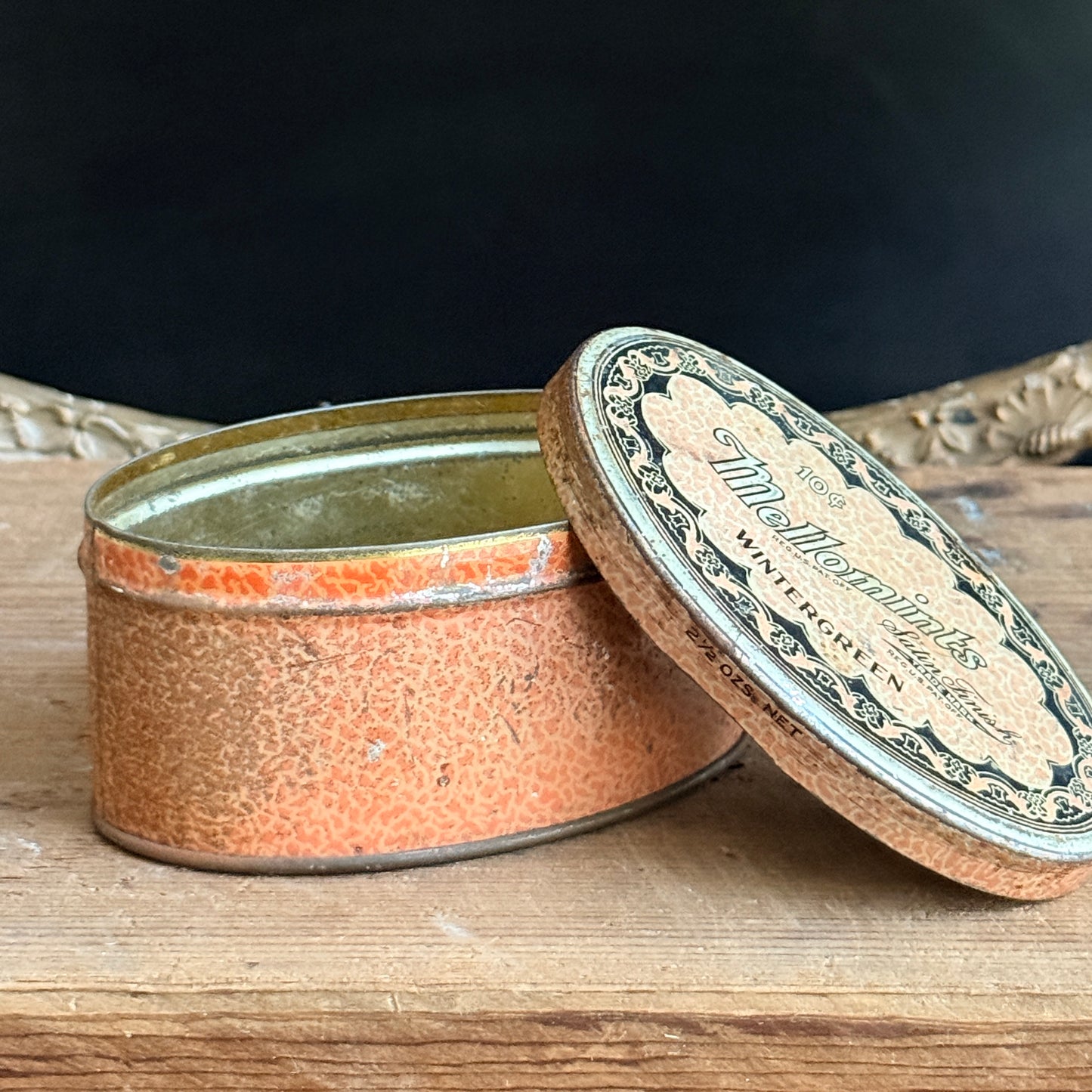 Vintage Mellowmints Candy Tin