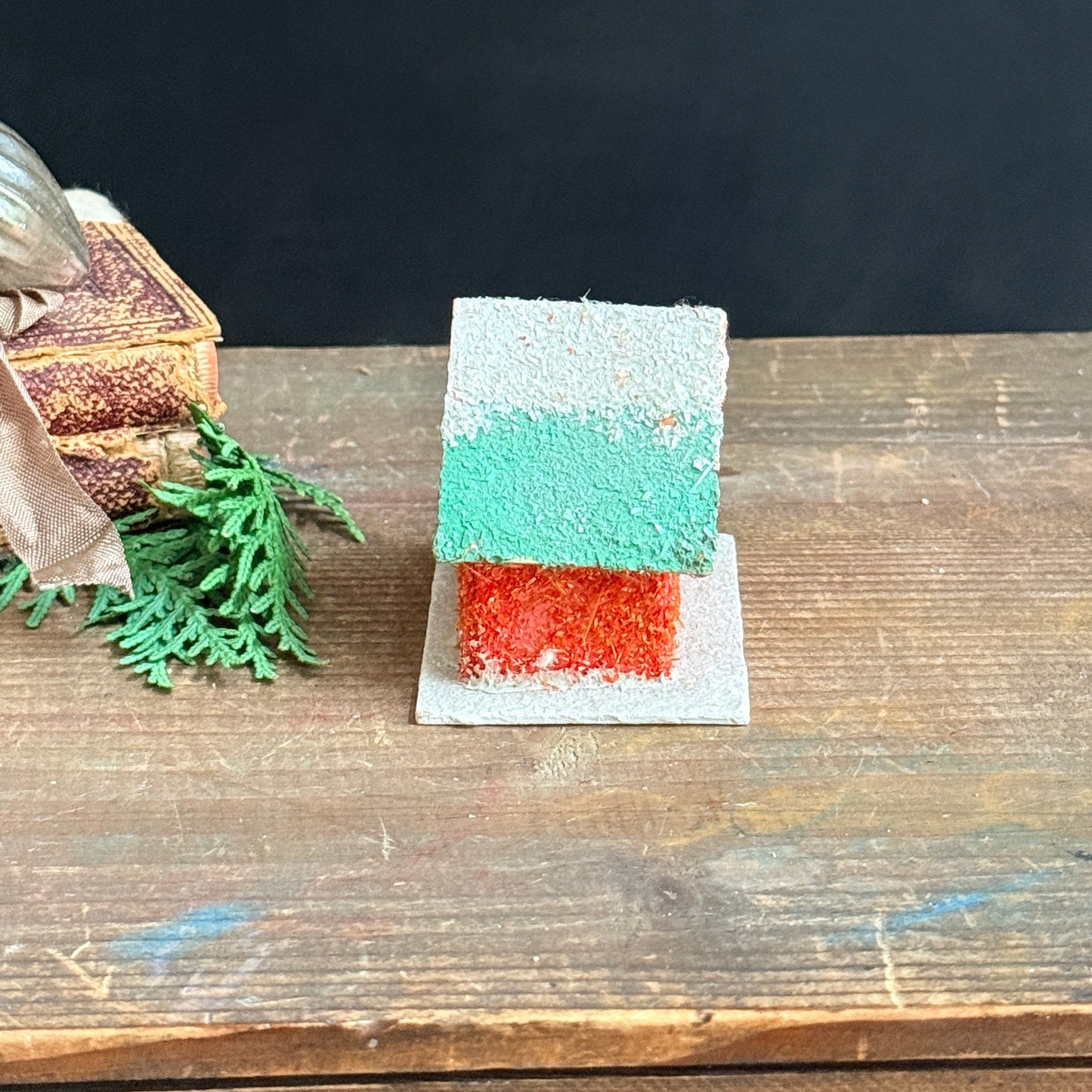 Vintage Red Putz House