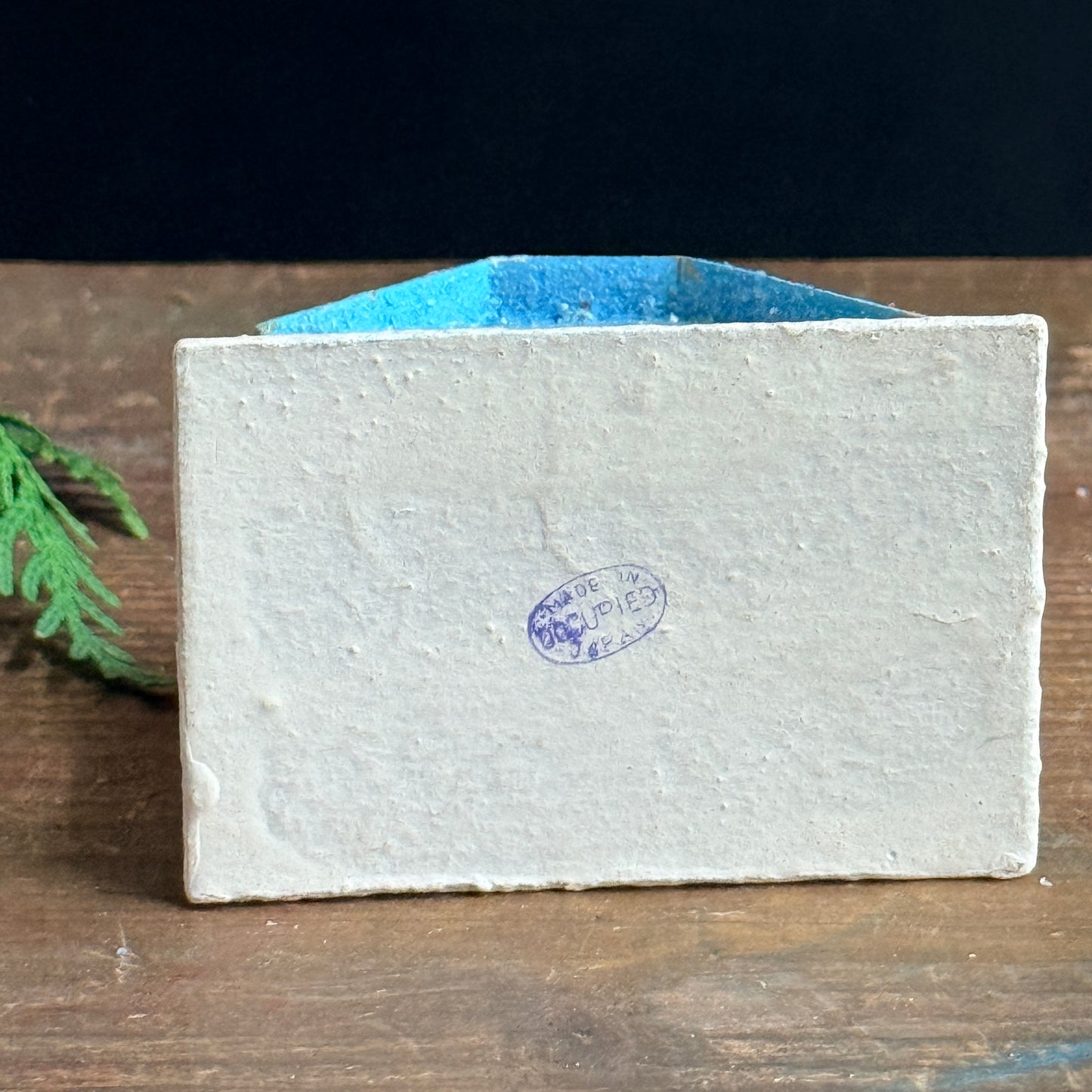 Vintage Blue Putz House