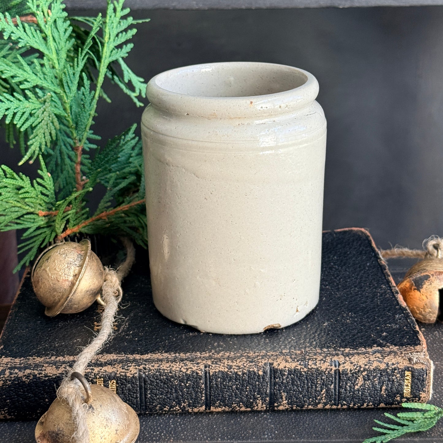 Stoneware Crock - Joyeux Noël