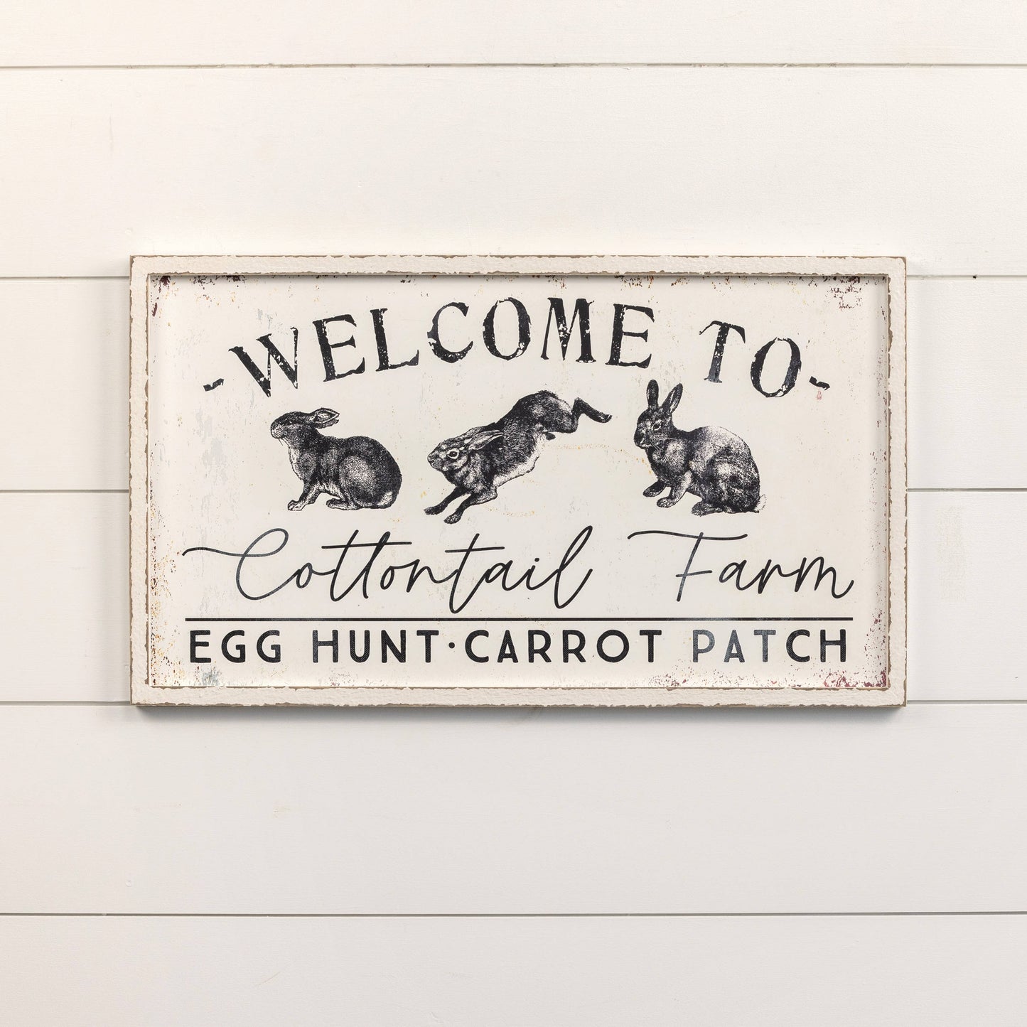 Cotton Tail Farm Sign