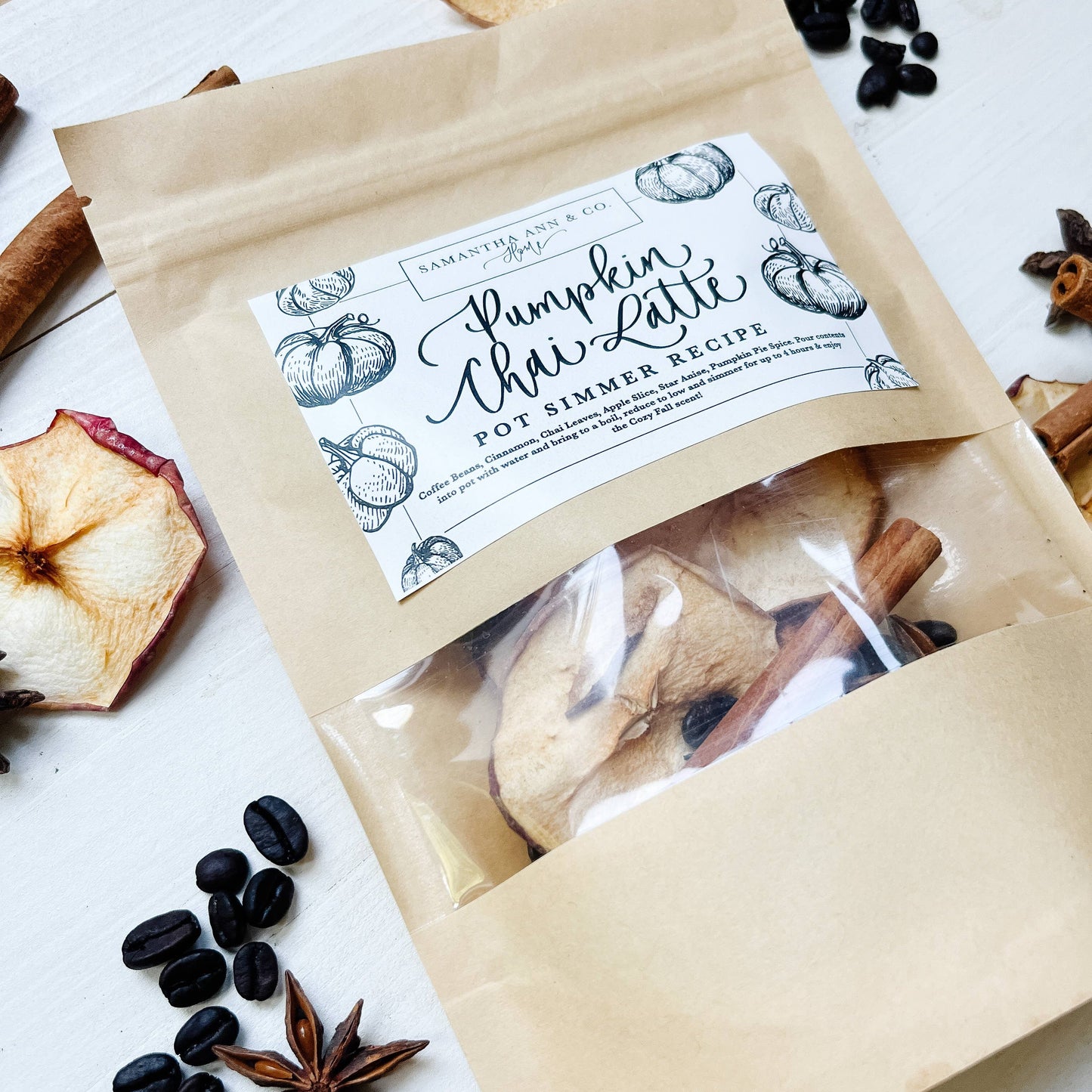 Pumpkin Chai Latte Simmer Pack