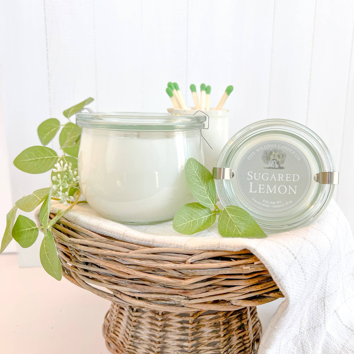 Sugared Lemon 9 oz. European Preserve Jar Candle