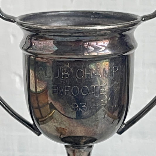 English Sporting Trophy - Club Champ B. Foote