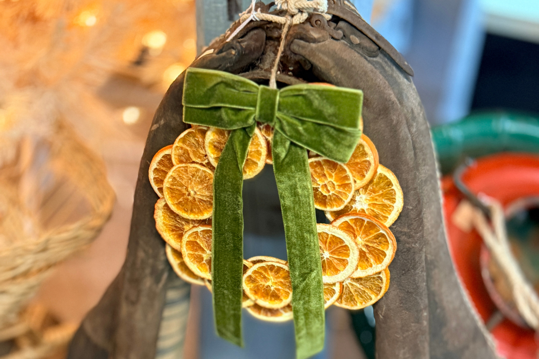 A Simple DIY: Dried Orange Slice Wreath
