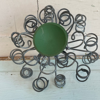 Vintage Coil Flower Frog