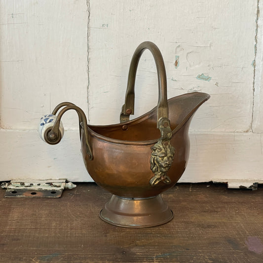 Copper Scuttle Bucket