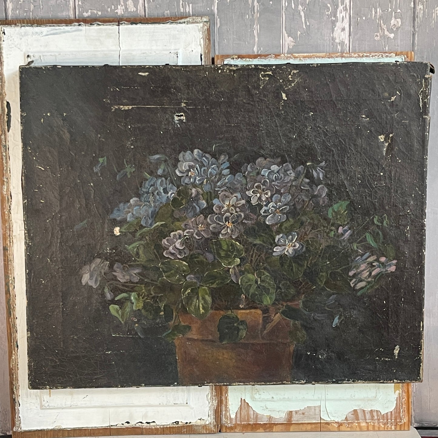 Vintage Hydrangea Painting