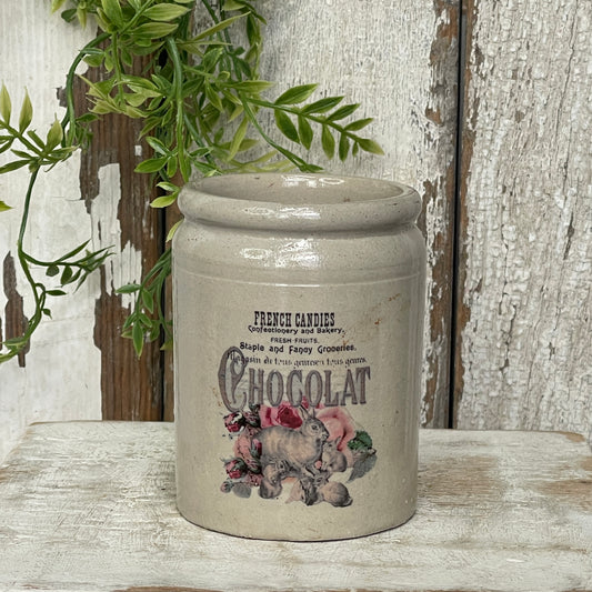 Stoneware Pot -Chocolat