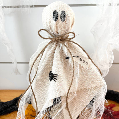 Rustic Halloween Ghost Set