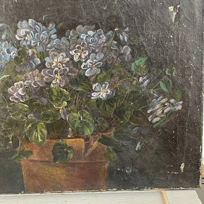 Vintage Hydrangea Painting