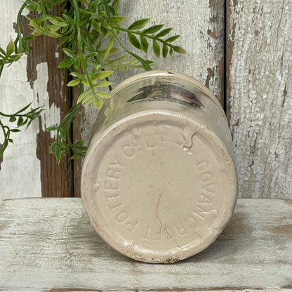 Large Stoneware Pot -Umbrellas Reparied