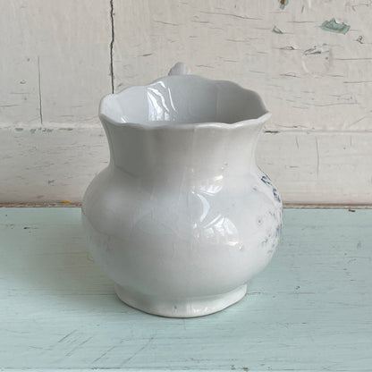 Victorian Dainty White Creamer