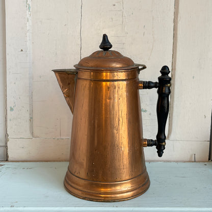 Vintage Copper Coffee Pot