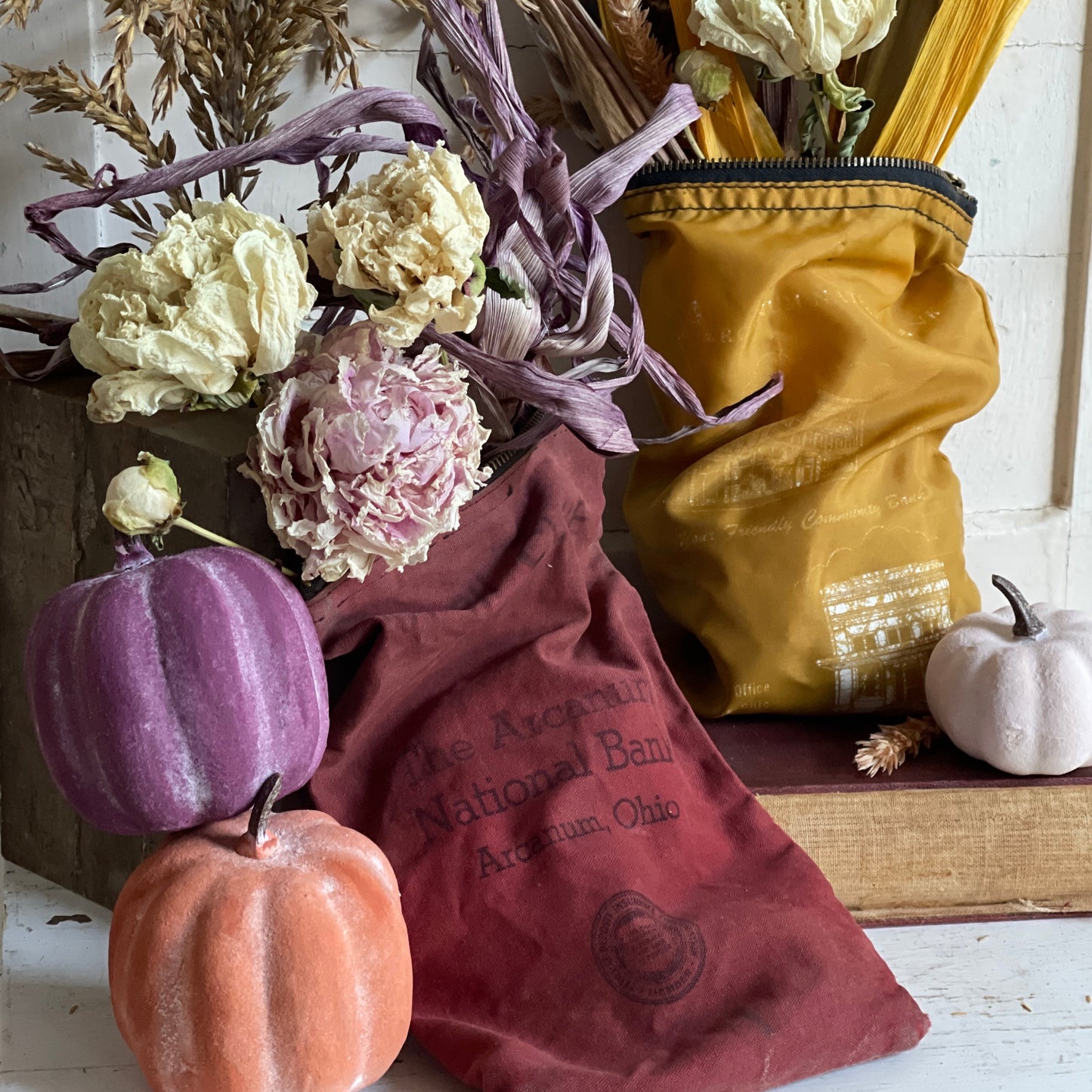 Vintage Bank Deposit Bags